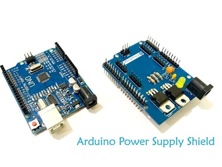 Модуль блока питания Arduino с 3,3В, 5В и 12В на выходе