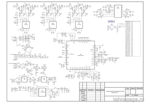 схема контроллера электросамокат xiaomi