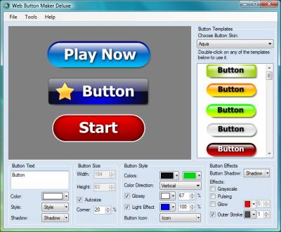 Web Button Maker Deluxe