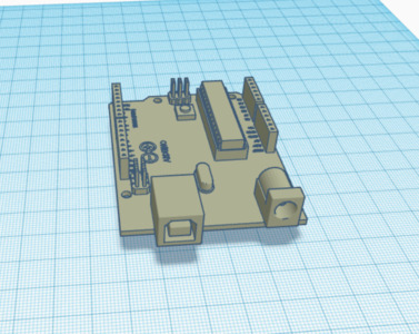 Arduino UNO 3d модель в STL