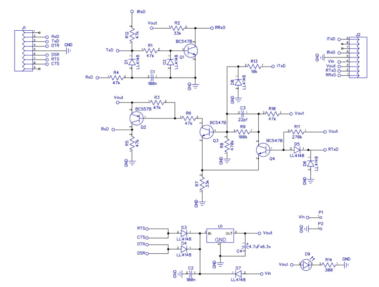 схема программатор радиостанций